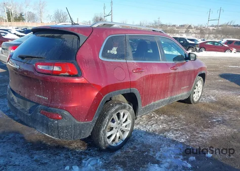 2014 Jeep Cherokee Limited из США, поврежденный, VIN 1C4PJMDB1EW277744